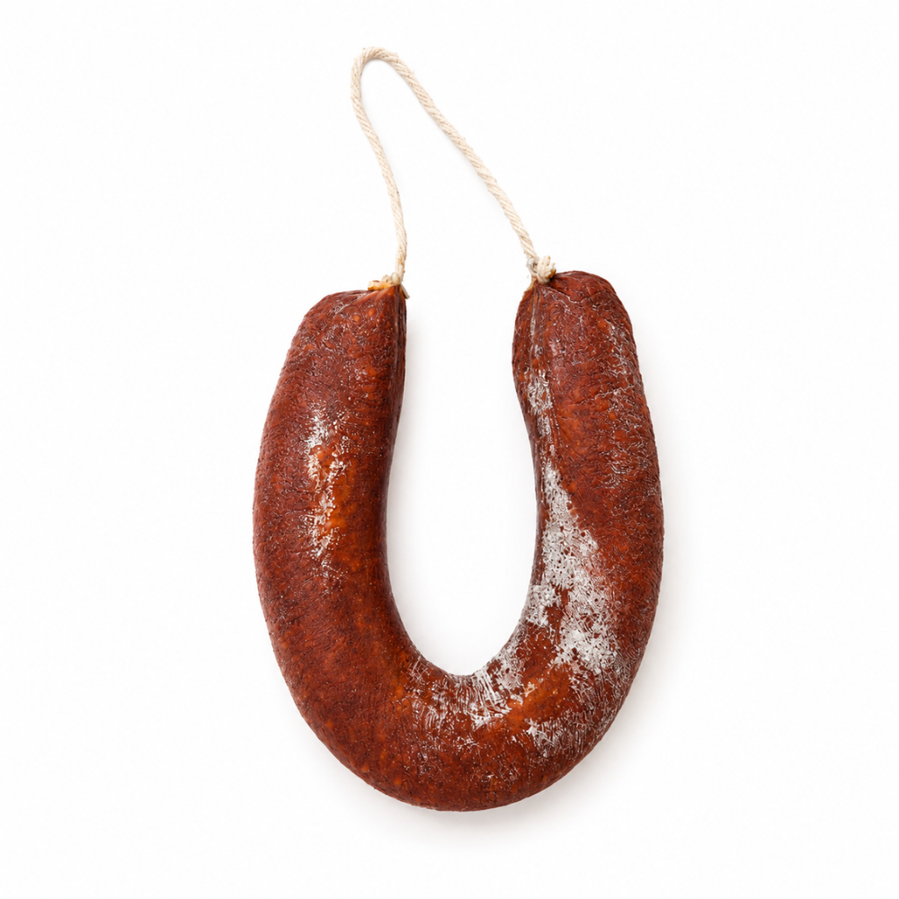 Chorizo rojo de herradura 300-350 gr.