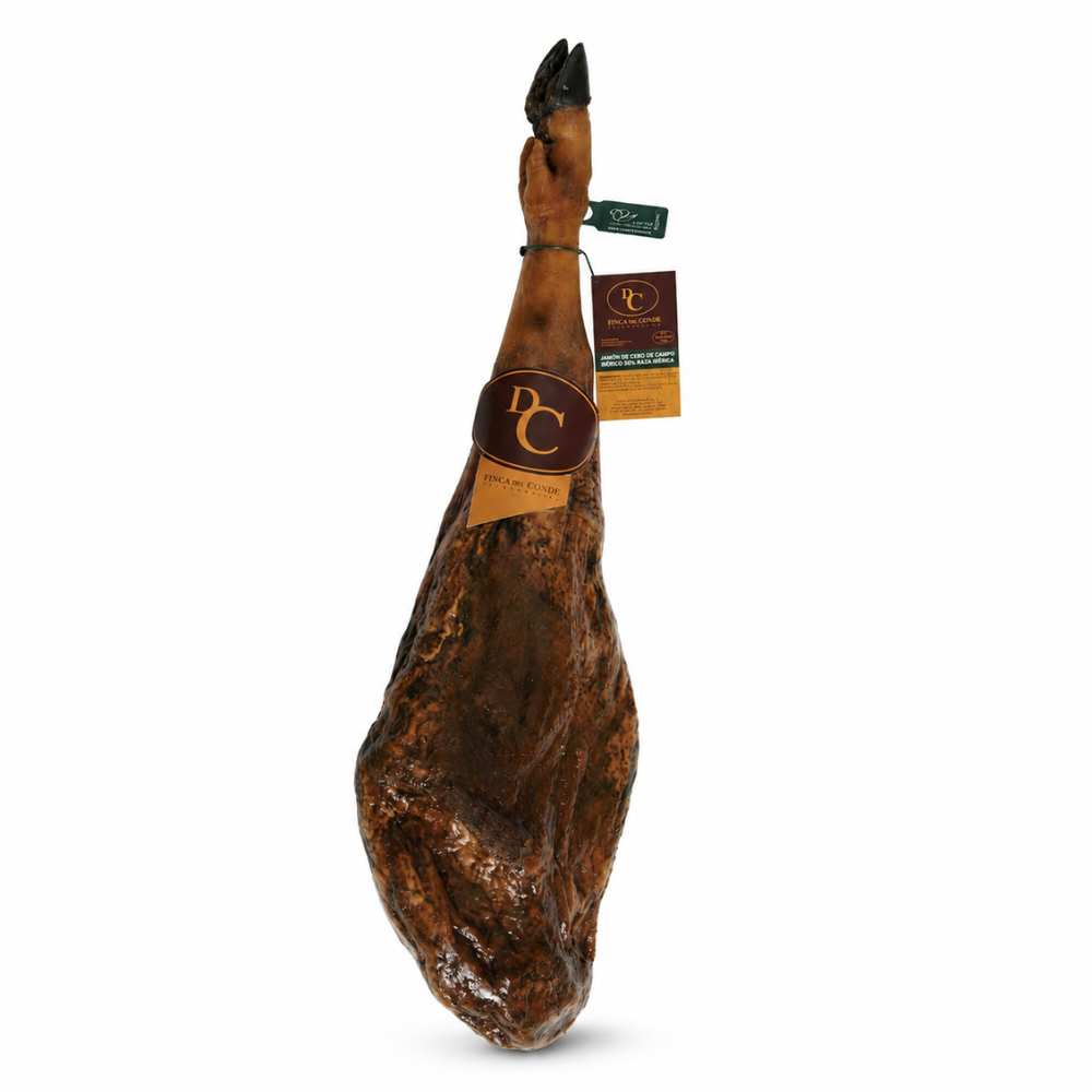 Jamón de cebo de campo 50% ibérico de Extremadura