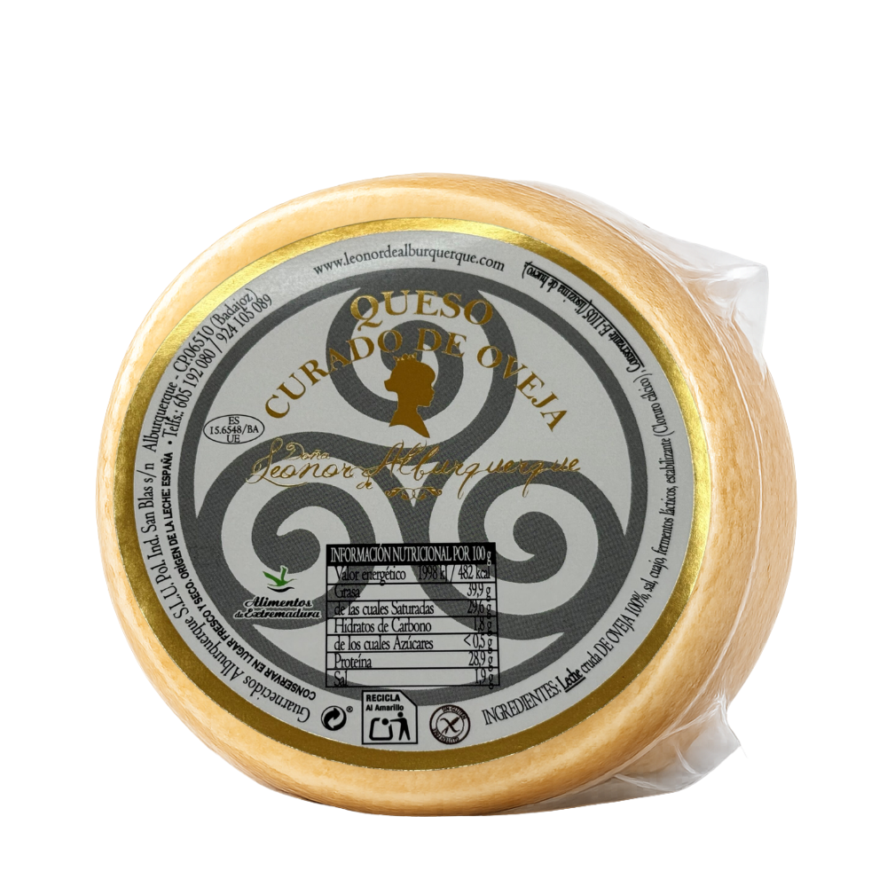Queso curado de oveja